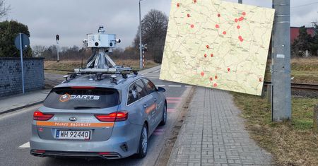 Dziwny samochód jeździ po Polsce. To nie jest auto Google