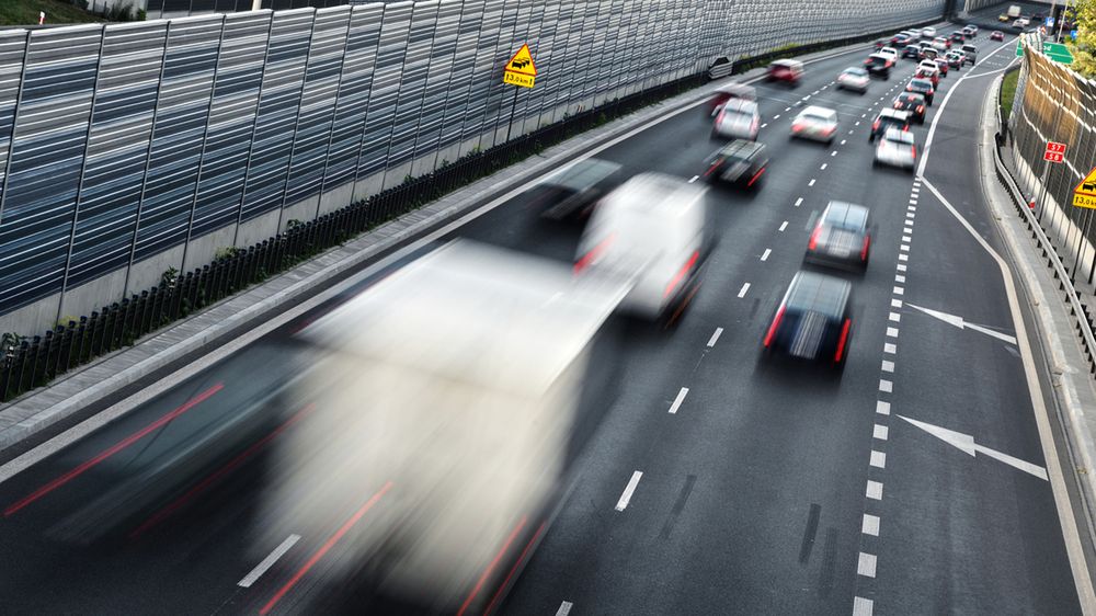 Korek drogowy w Polsce - zdjęcie z Shutterstock