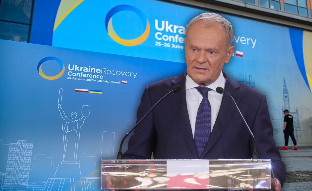 Donald Tusk otwiera szczyt URC 2026. Powitał premier Ukrainy