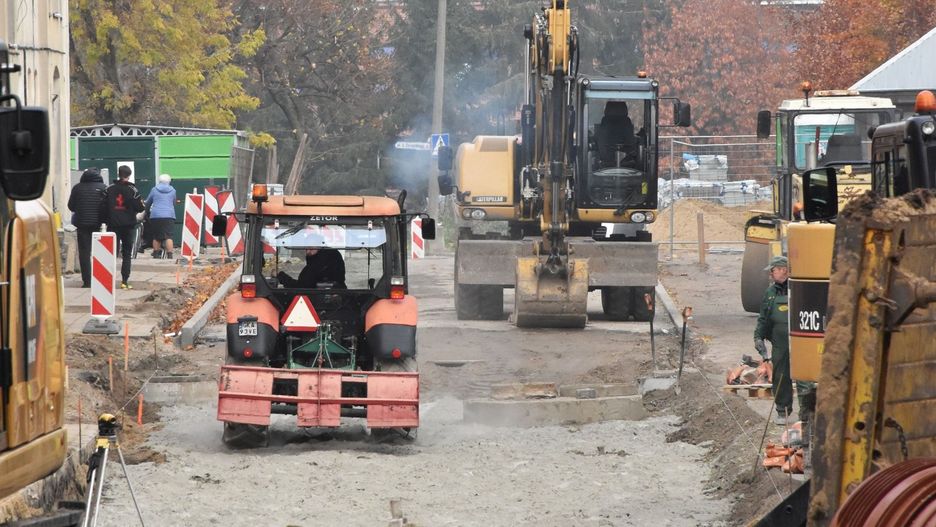 Przebudowa ul. Jagiellońskiej w Malborku