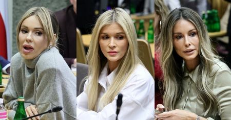 Doda, Małgorzata Rozenek-Majdan i Joanna Krupa zasiadły przy jednym stole w sejmie. Humory nie dopisywały (ZDJĘCIA)