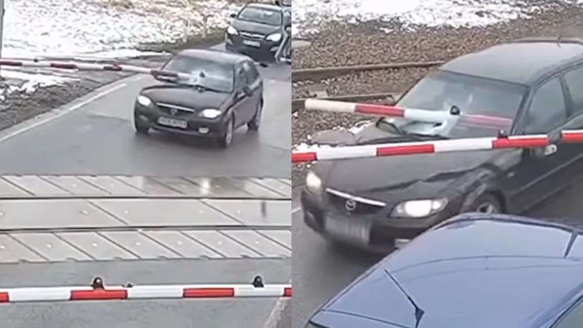 Zignorował zamknięty przejazd i omal nie przypłacił tego życiem