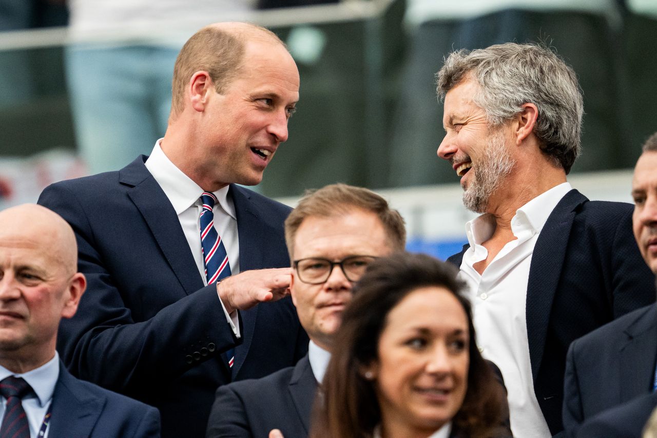 Prince William and King Frederik X