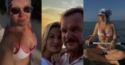 Edyta Pazura żegna się z Malediwami, paradując w bikini po plaży. Będziecie tęsknić?