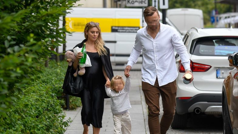 Kasia Tusk z rodziną