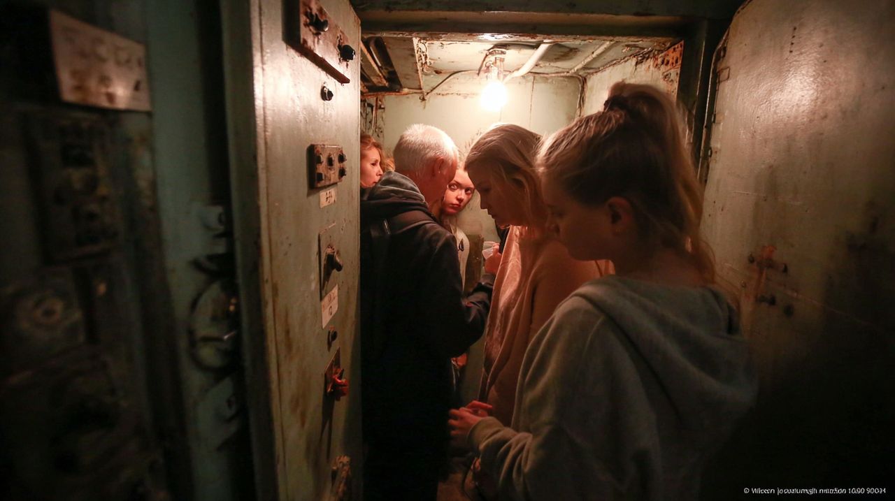 Nocne zwiedzanie schronu na Jeżycach. Dziś "Mroki podziemi" z latarką w dłoni