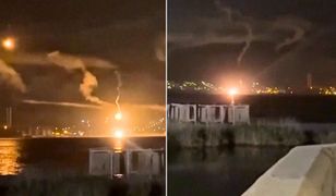 Nocny atak na port w Rosji. Nad miastem eksplodowały rakiety