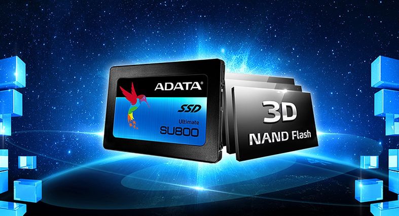 AData SU800: pierwsze w ofercie superszybkie dyski SSD z kośćmi 3D NAND