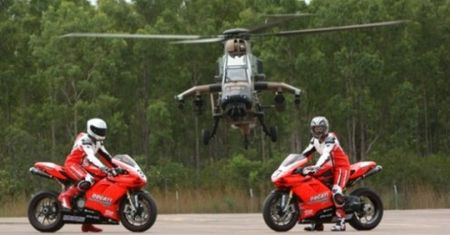 Ducati 1198R kontra "Tygrys"