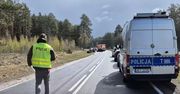 Tragedia na Mazurach. Auta spłonęły, kierowcy nie żyją
