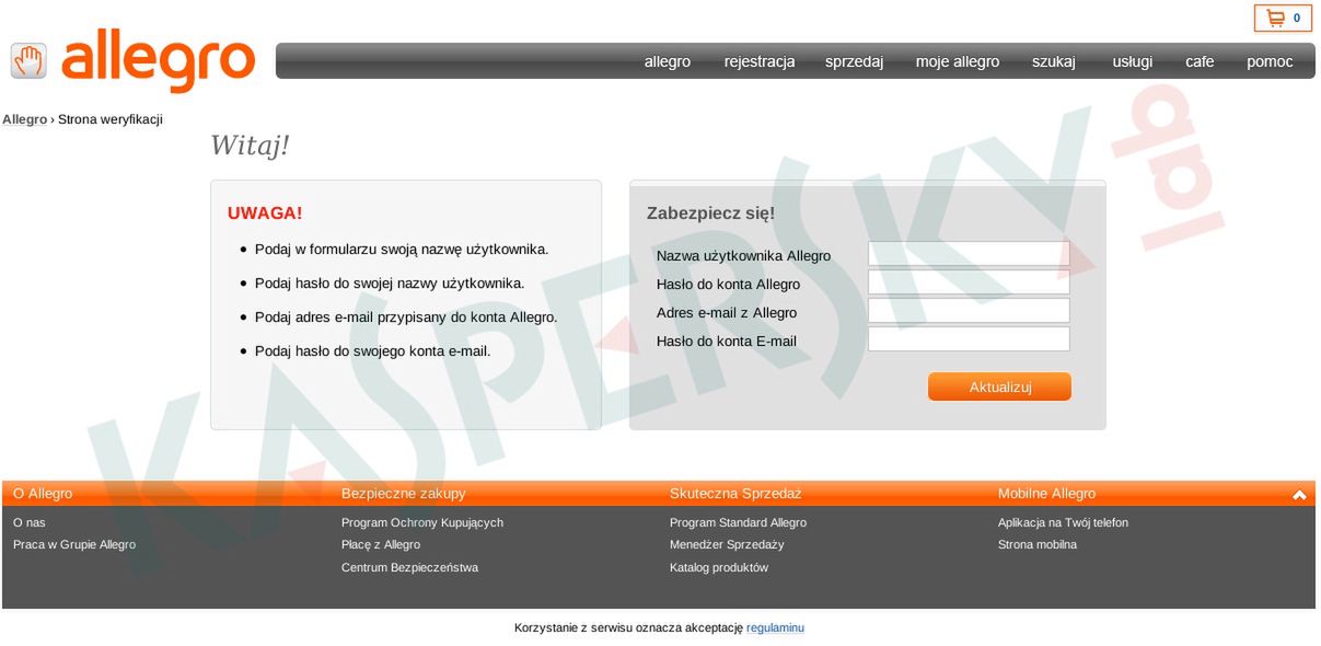 Nowy atak phishingowy na użytkowników Allegro. Uwaga na fałszywe e-maile! 3