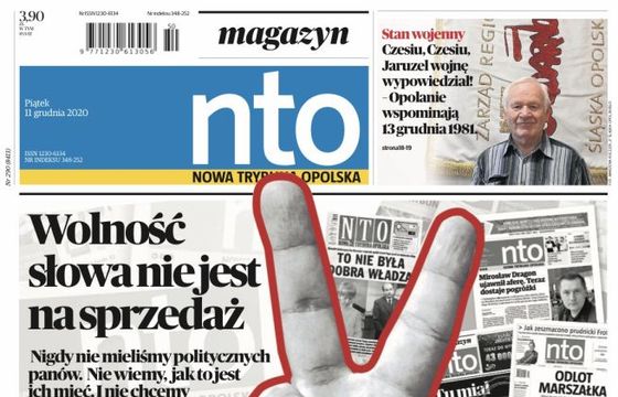 Stowarzyszenie Prasy Lokalnej zaniepokojone sprzedażą Polska Press. "Nowa Trybuna Opolska" z mocnym komentarzem naczelnego