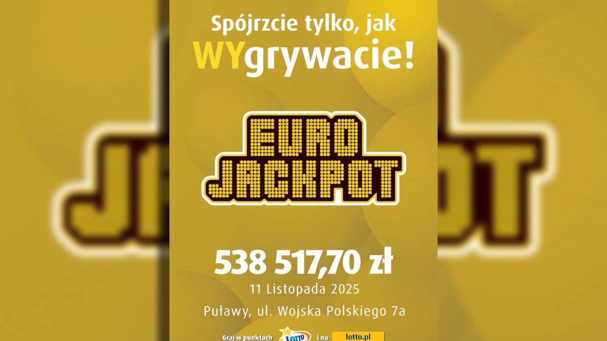 Losowanie Euro Jackpot z dn. 11.11.2025r