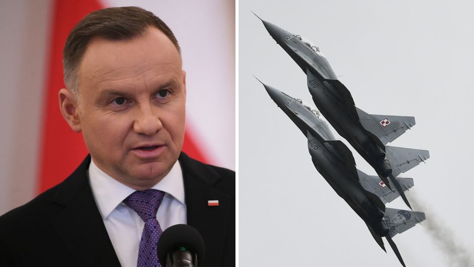 Prezydent Duda: osiem polskich MiG-ów zostało przekazane Ukrainie