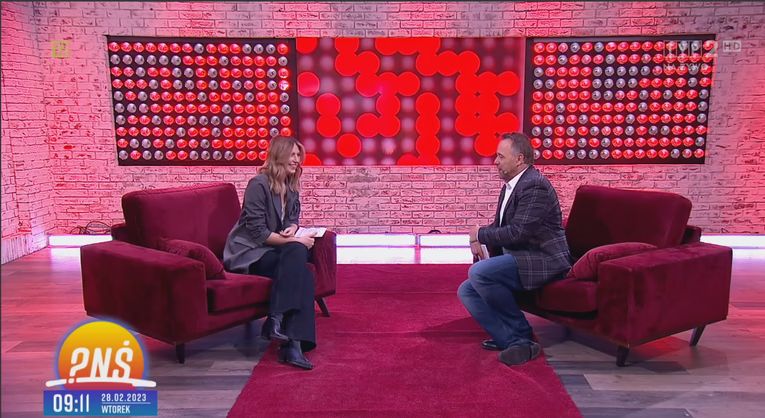 Łukasz Nowicki zaliczył wpadkę w "Pytaniu na Śniadanie"