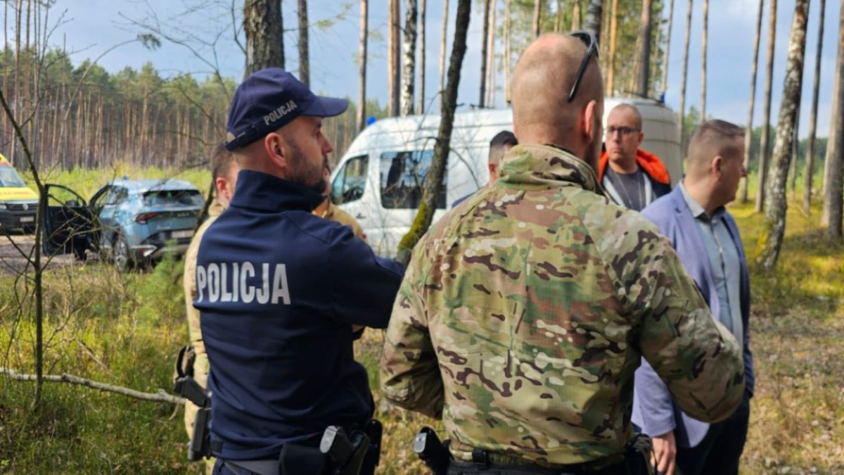 Spacerowicz natknął się na drona