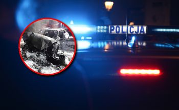 Zdjęcia z wypadku na A1. Z samochodów zostały strzępy