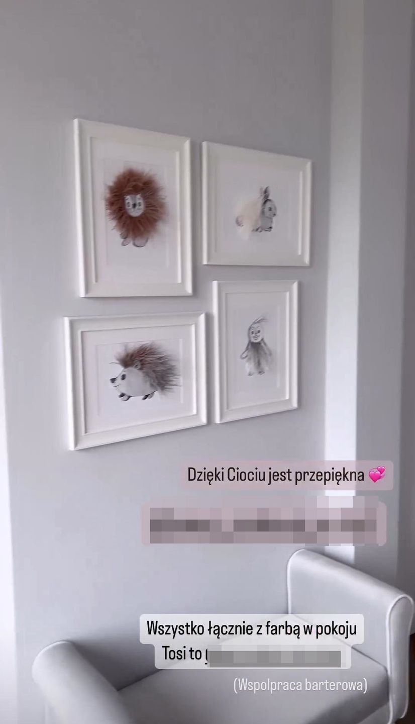 Sylwia Bomba pokazała pokój córki