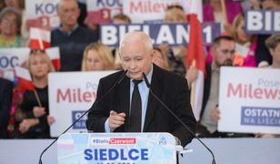 Kaczyński straszy UE. "Sięga po sceptyczny wobec UE elektorat"