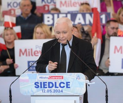 Kaczyński straszy UE. "Sięga po sceptyczny wobec UE elektorat"