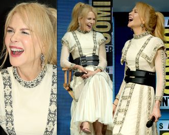Rozbawiona Nicole Kidman promuje film na Comic Conie