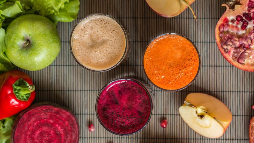 Koktajle owocowo-warzywne