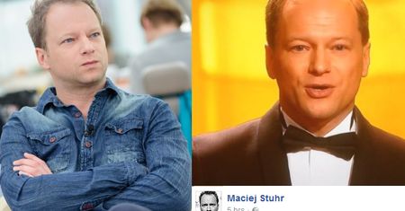 Maciej Stuhr odpowiada "Wiadomościom" za przypominanie jego żartu o Smoleńsku: "To SKU***SYŃSTWO!"
