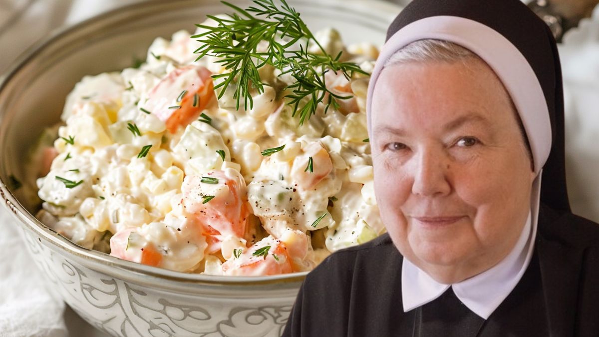 Siostra Anastazja robi świetną sałatkę koperkową