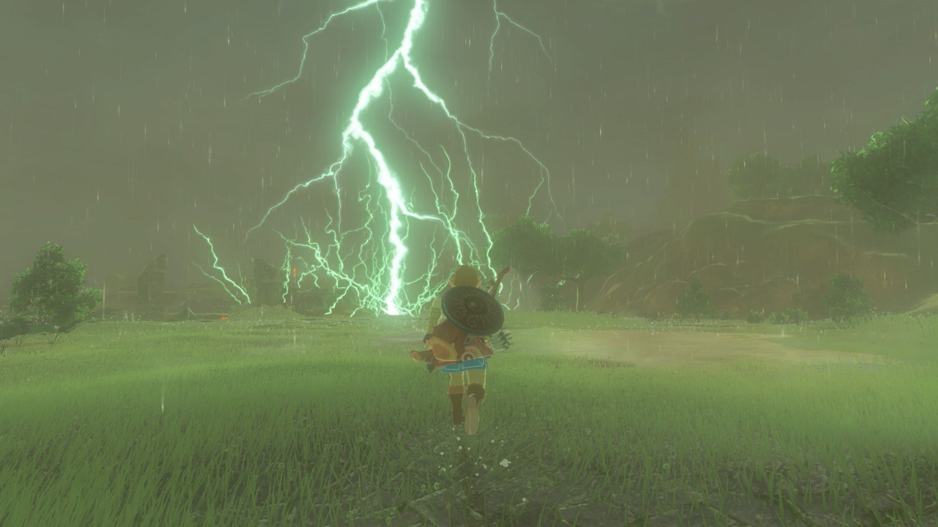 Legend of Zelda: Breath of the Wild - piorun