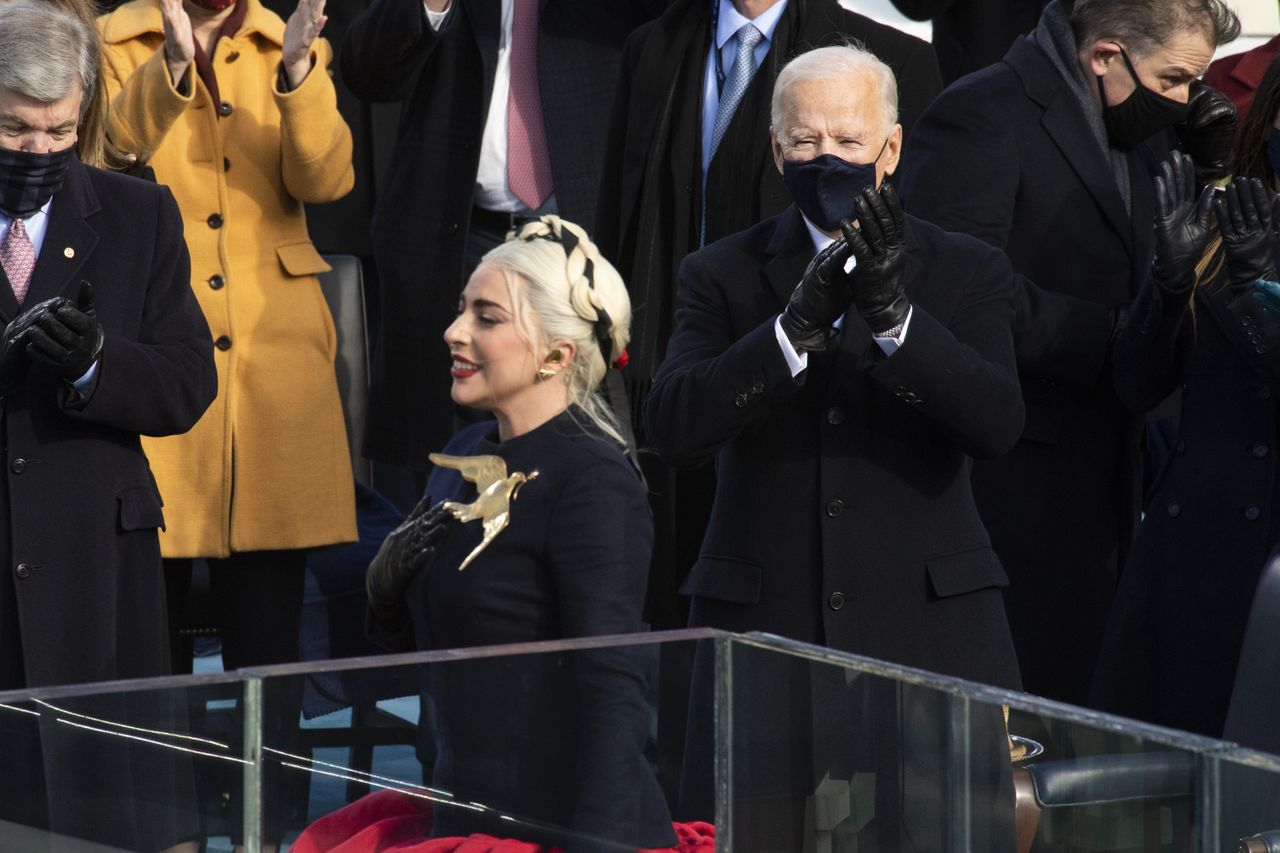 Lady Gaga i Joe Biden