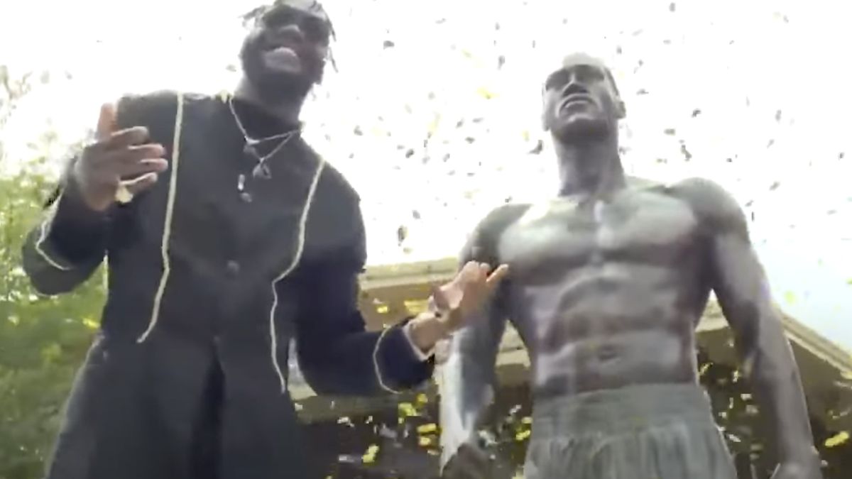 Deontay Wilder odsłonił swój pomnik 