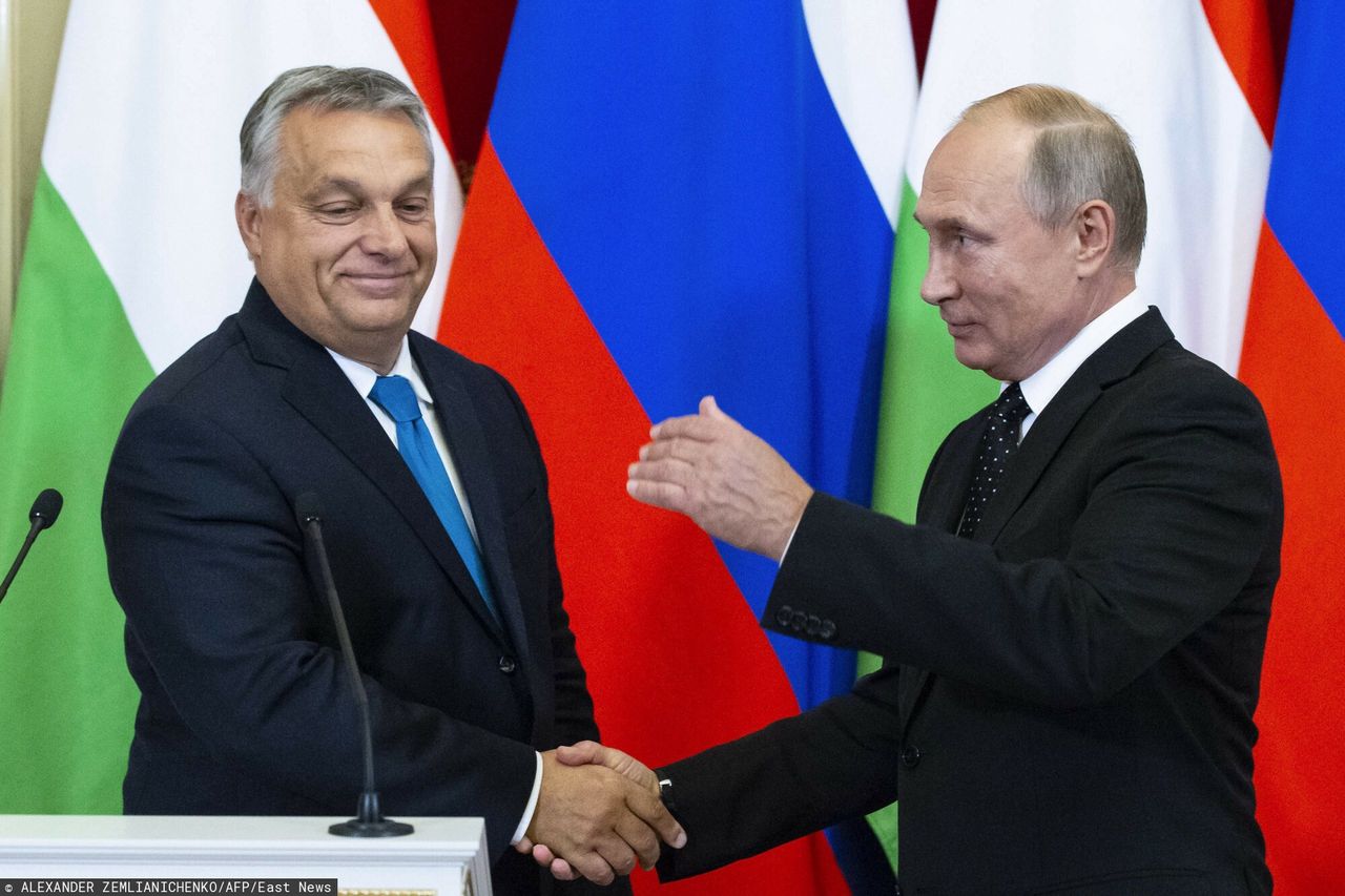 Putin liczył na Węgry. Nowy dowód kolaboracji Orbana