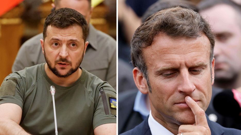 Zełenski rozmawiał z Macronem o planie pokojowym. Padły konkrety