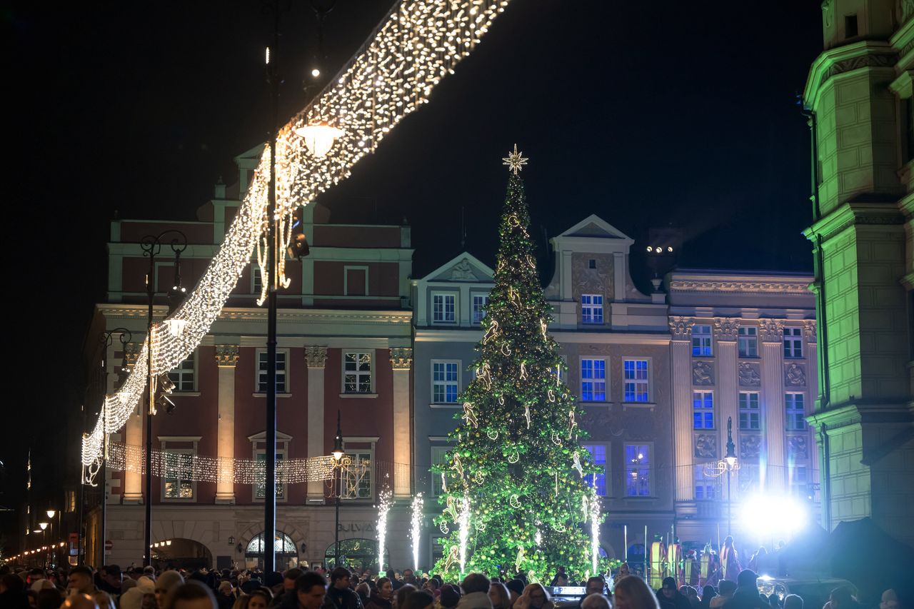 Choinka w ogniu. Pożar na Starym Rynku w Poznaniu
