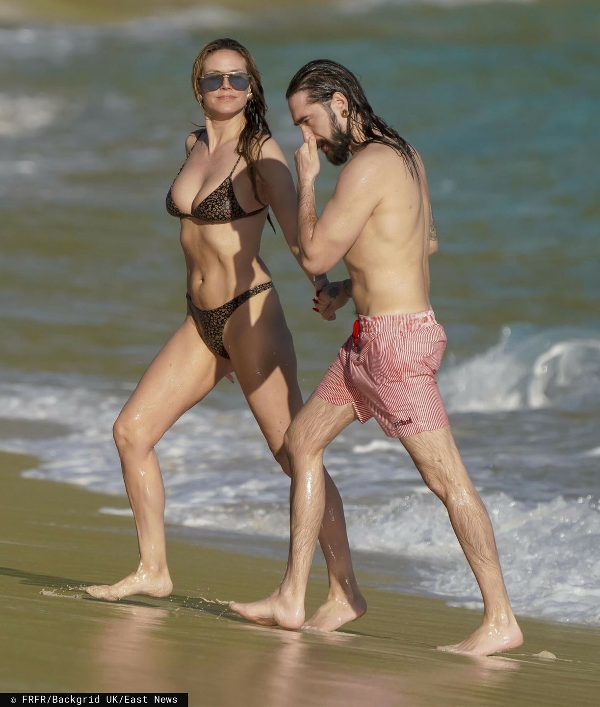Heidi Klum i Tom Kaulitz dokazują na plaży 