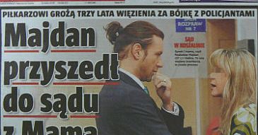Majdan PRZYSZEDŁ DO SĄDU Z MAMĄ!