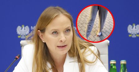 Poszła do "Biedry". Tak ubrała się ministra