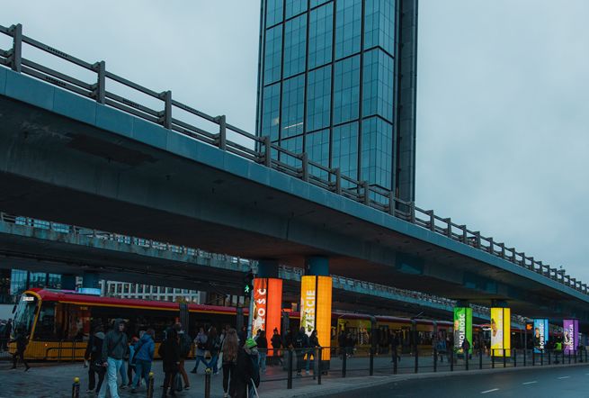 Przestrzeń na kampanie społeczne w Warszawie
