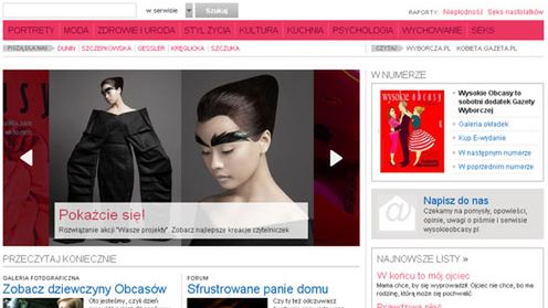 Wysokieobcasy.pl - nowy serwis "Gazety Wyborczej" 1