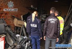 Lubin. Policja uderzyła w złodziei samochodów. Współpraca z Niemcami dała efekty