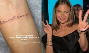 Anna Lewandowska ma NOWY TATUAŻ! "Serce namalowane przez moje dzieci". Ładny? (FOTO)