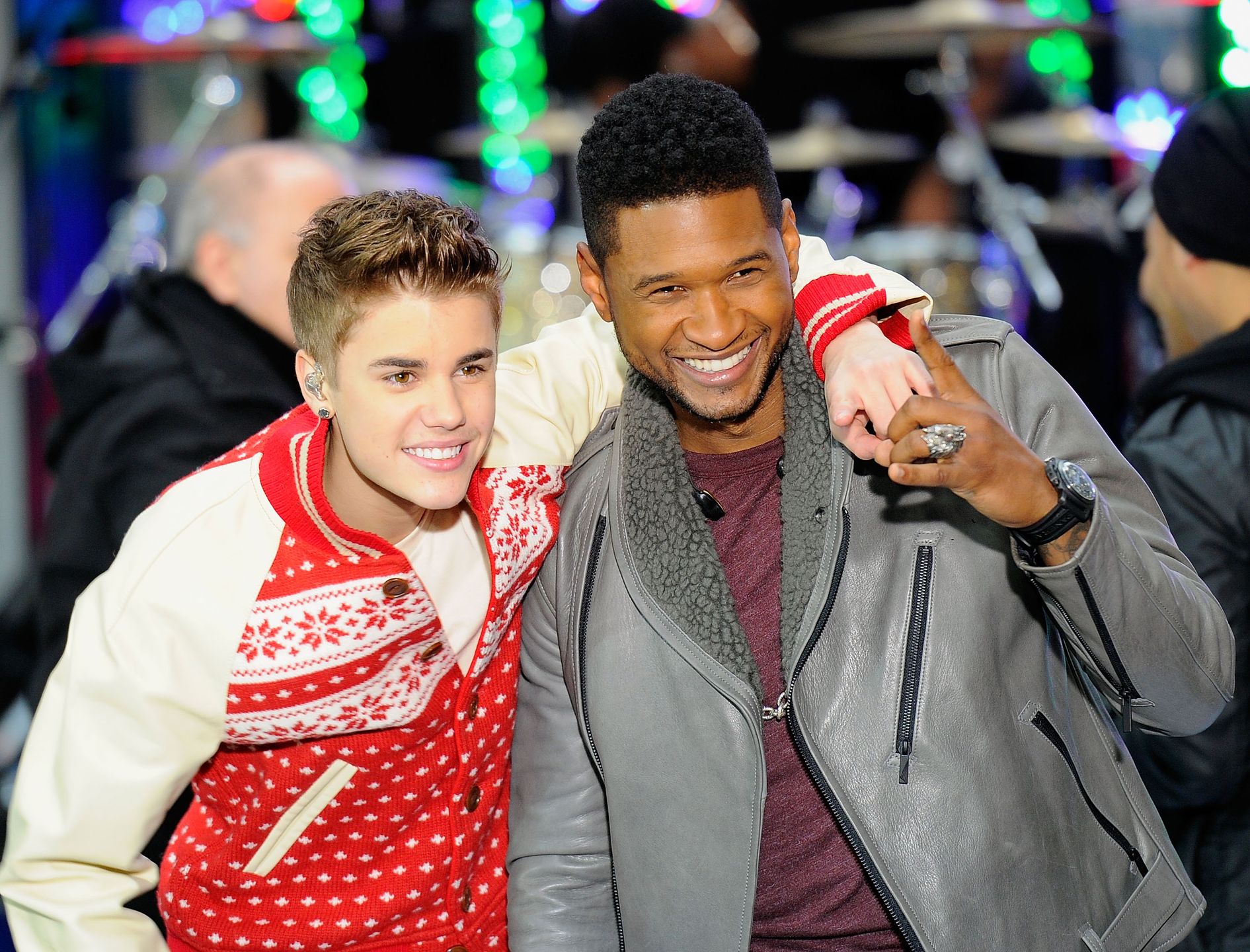 Justin Bieber i Usher
