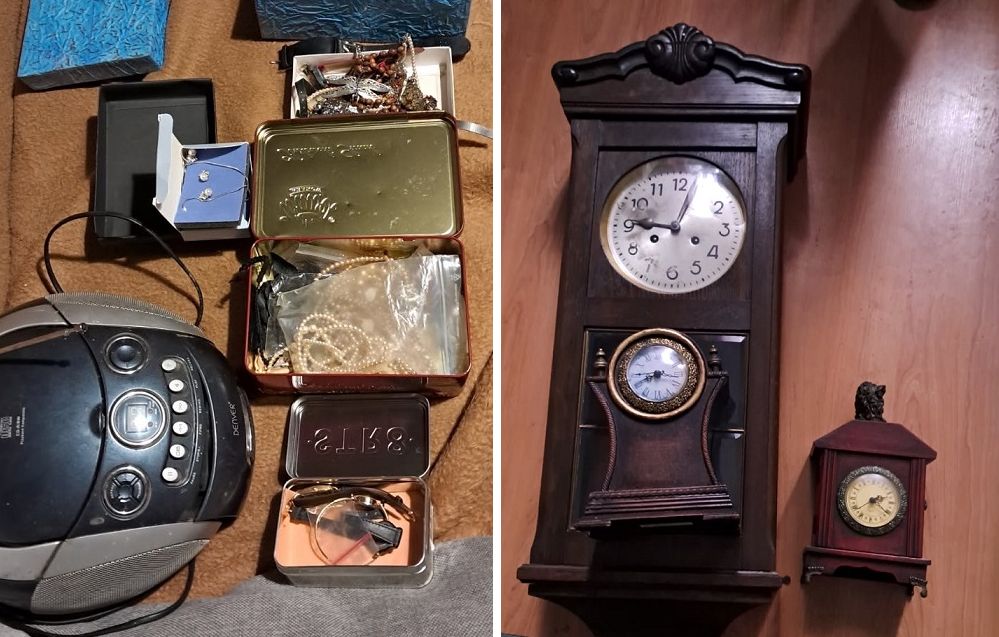 Policjanci odzyskali skradzione przedmioty