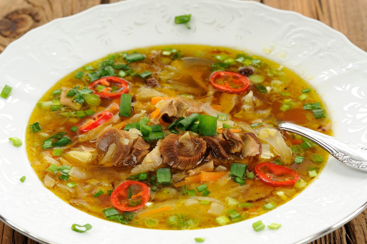 Wrzucam do zupy 2 sztuki. Smak jest taki, że nie potrzeba kostki rosołowej ani maggi