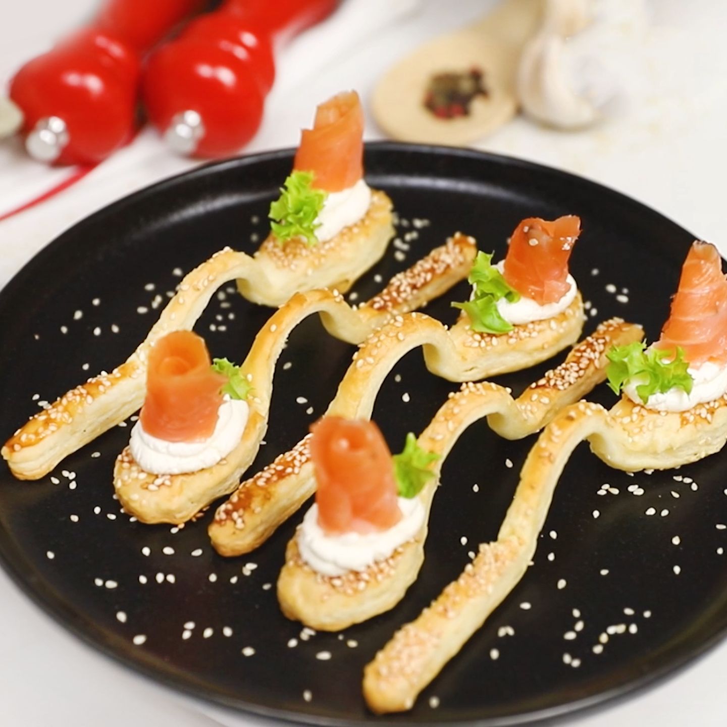 Łyżeczki z ciasta francuskiego to gwarancja udanej imprezy