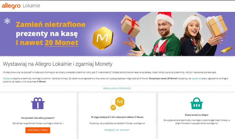 Promocja na Allegro Lokalnie