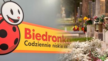 Biedronka przy cmentarzu. Sieć nie chce się chwalić takimi placówkami
