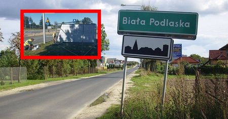 Mariusz Kamiński z PiS stracił banery w Białej Podlaskiej. Straż miejska w akcji
