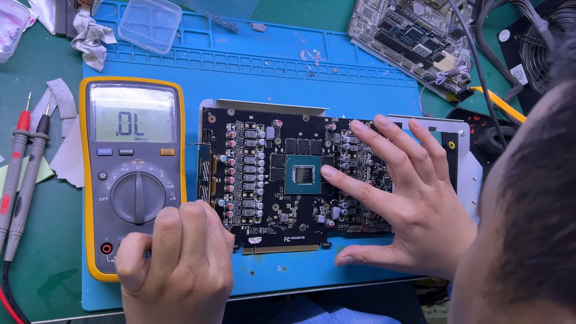 Płytka drukowana karty graficznej