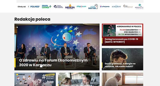 Nowa odsłona serwisu Medonet.pl